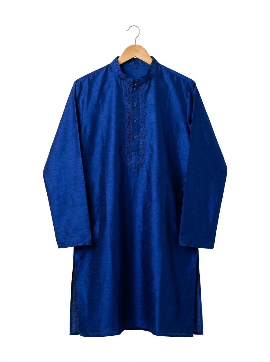 Premium Embroidered Panjabi (Silk)